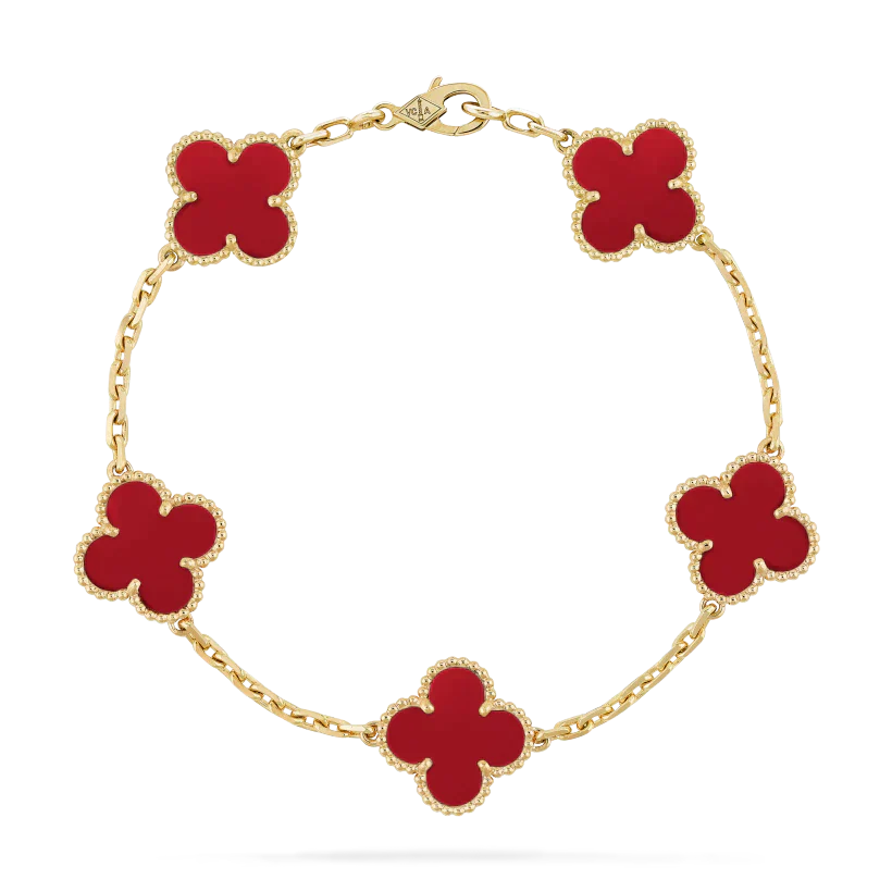 CLOVER | RED BRACELET