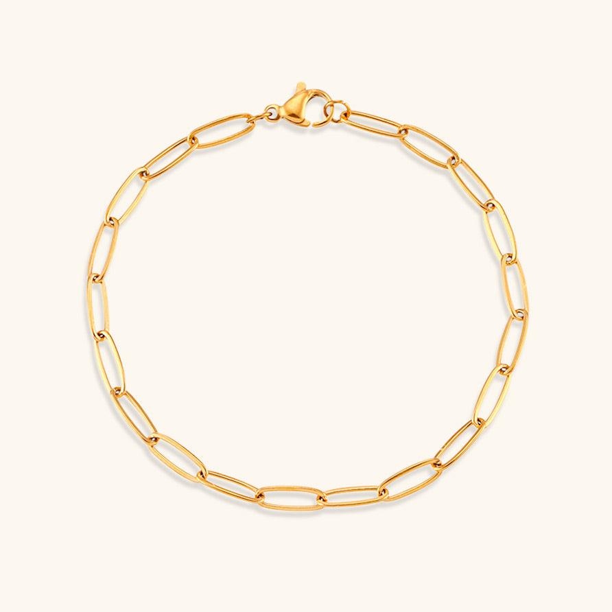 Lena Golden Chain Bracelet